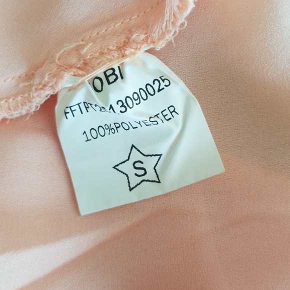 Tobi peach flowy tank top - Picture 7 of 7